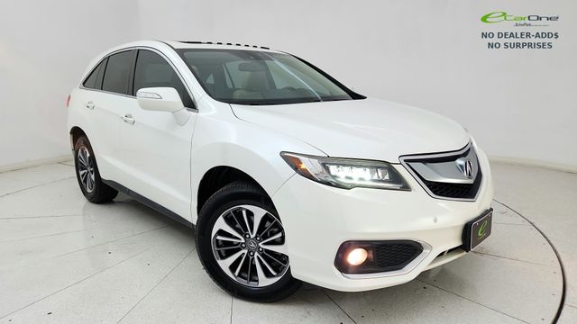 White Diamond Pearl 2017 Acura RDX AWD with Advance Package SUV / Crossover All-Wheel Drive 6-Speed Automatic