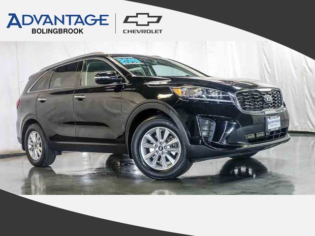 Ebony Black 2019 Kia Sorento SUV / Crossover Front-Wheel Drive 6-Speed Automatic