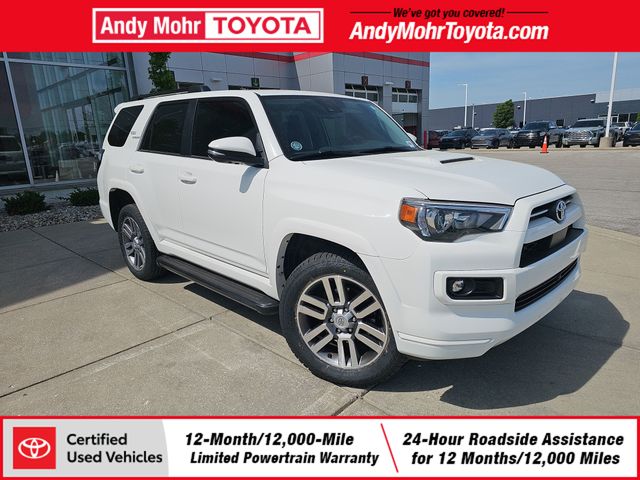 White 2022 Toyota 4Runner SUV / Crossover Four-Wheel Drive 5-Speed Automatic