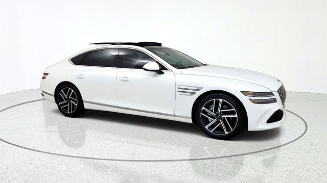 Uyuni White 2026 Genesis G80 Sedan All-Wheel Drive 8-Speed Automatic