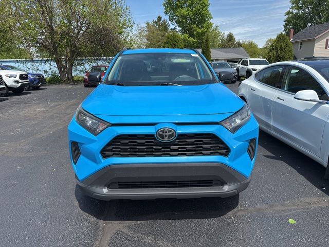 Blue Flame 2019 Toyota RAV4 LE FWD SUV / Crossover Front-Wheel Drive 8-Speed Automatic