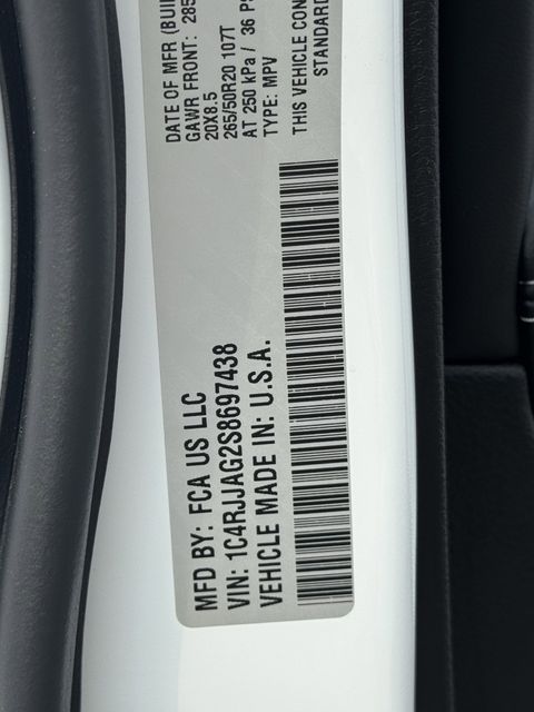 2025 Jeep Grand Cherokee L Altitude White at Wharton Ford