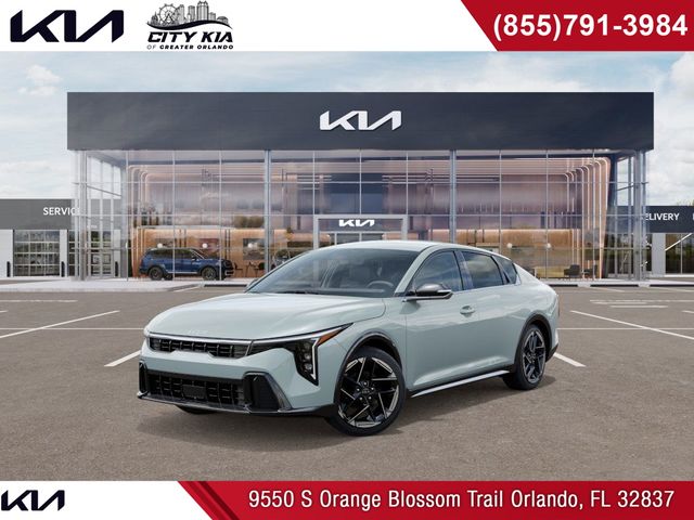 Morning Haze 2026 Kia K4 GT-Line FWD Sedan Front-Wheel Drive Continuously Variable Transmission