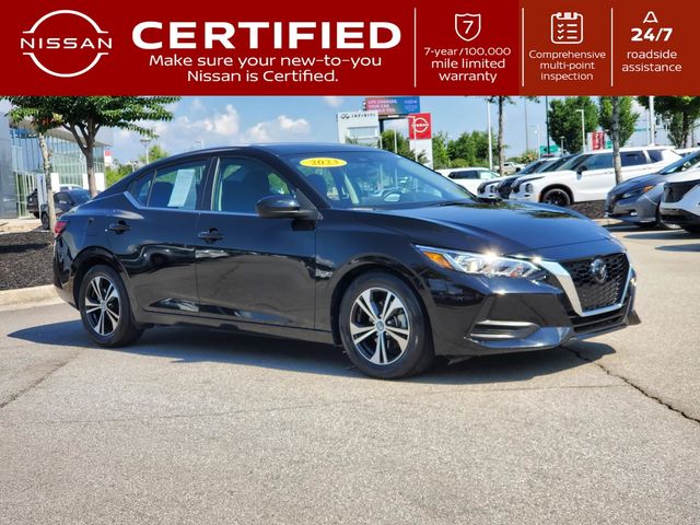 Super Black 2023 Nissan Sentra Sedan Front-Wheel Drive Continuously Variable Transmission