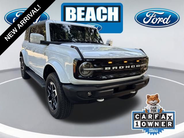 Oxford White 2024 Ford Bronco SUV / Crossover Four-Wheel Drive Automatic