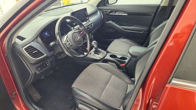 2021 Kia Seltos S Orange at Shottenkirk Kia Fort Bend