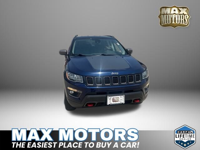 Used 2021 Jeep Compass Trailhawk with VIN 3C4NJDDB0MT600757 for sale in Kansas City