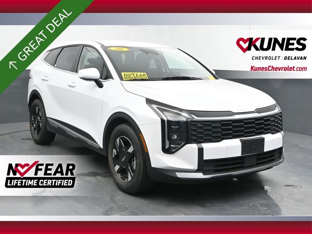 Glacial White Pearl 2026 Kia Sportage SUV / Crossover Front-Wheel Drive 8-Speed Automatic
