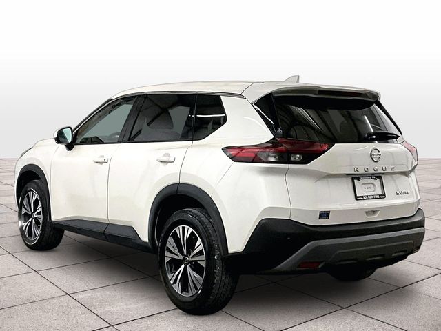2021 Nissan Rogue SV White at Bob Ruth Ford