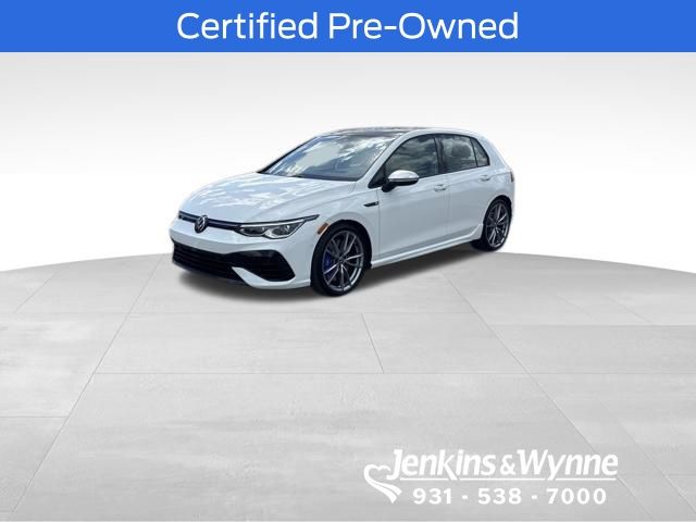 Pure White 2024 Volkswagen Golf R 4Motion Hatchback All-Wheel Drive 6-Speed Manual