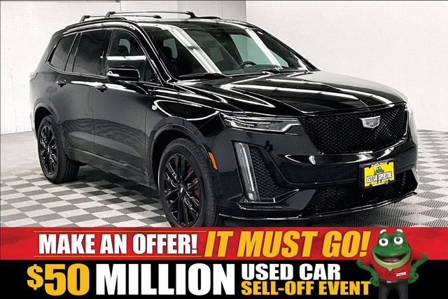 Stellar Black Metallic 2024 Cadillac XT6 SUV / Crossover Four-Wheel Drive 9-Speed Automatic