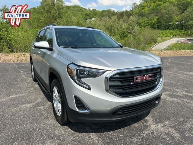 Quicksilver Metallic 2021 GMC Terrain SLE AWD SUV / Crossover Four-Wheel Drive 9-Speed Automatic