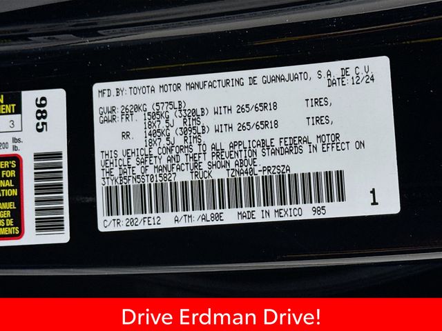 Used 2025 Toyota Tacoma Truck