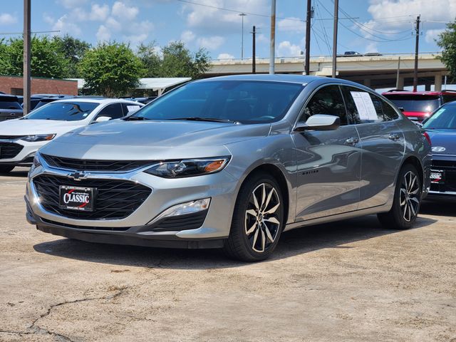 2024 Chevrolet Malibu RS Gray at Texan Dodge Chrysler Jeep Ram
