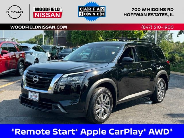 Super Black 2025 Nissan Pathfinder SUV / Crossover All-Wheel Drive 9-Speed Automatic