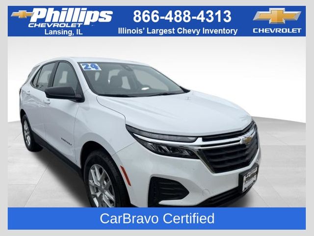 Summit White 2024 Chevrolet Equinox SUV / Crossover Front-Wheel Drive 6-Speed Automatic Overdrive