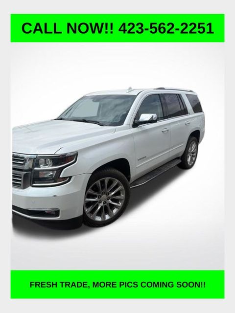 White (Iridescent Pearl Tricoat) 2019 Chevrolet Tahoe Premier 4WD SUV / Crossover Four-Wheel Drive 6-Speed Automatic Overdrive