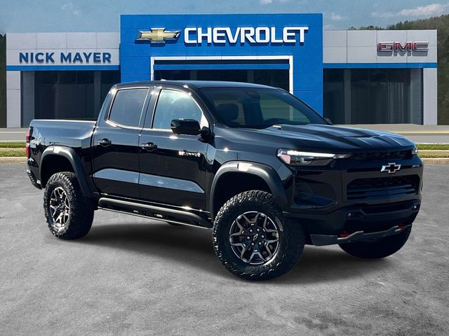 Black 2024 Chevrolet Colorado ZR2 Crew Cab 4WD Pickup Truck Four-Wheel Drive 8-Speed Automatic