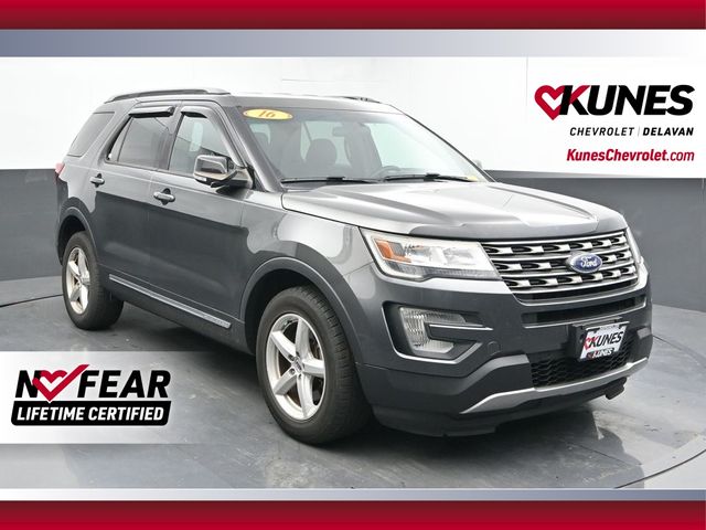 Gray (Magnetic) 2016 Ford Explorer SUV / Crossover All-Wheel Drive 6-Speed Automatic