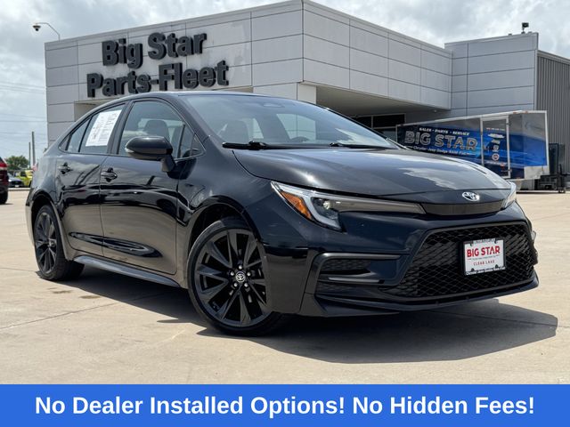 2025 Toyota Corolla SE Black at Don McGill Toyota