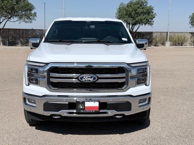 2024 Ford F-150 Lariat White at Brown Honda