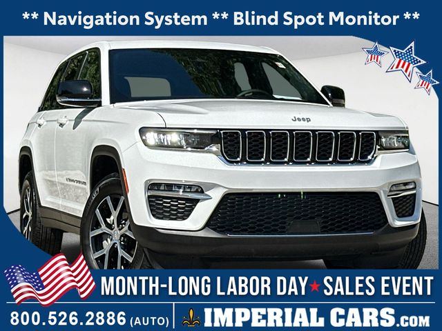 Bright White Clearcoat 2025 Jeep Grand Cherokee SUV / Crossover Four-Wheel Drive 8-Speed Automatic