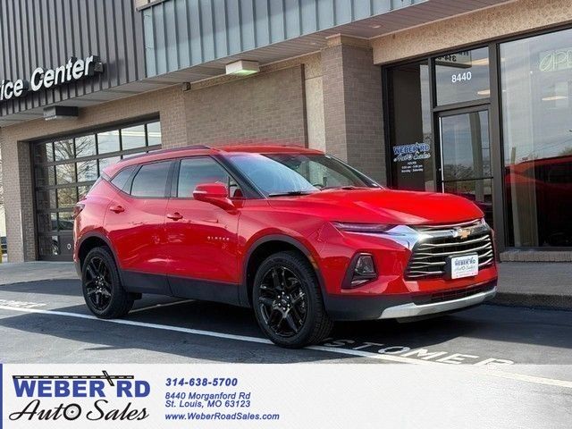 Red Hot 2021 Chevrolet Blazer 2LT FWD SUV / Crossover Front-Wheel Drive 9-Speed Automatic