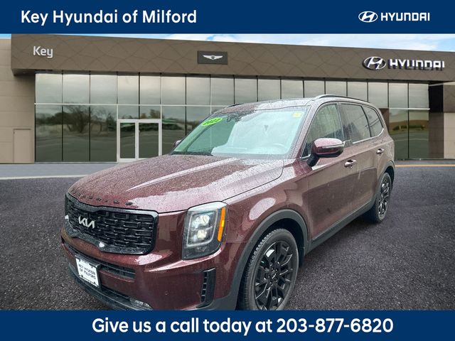 Red (Sangria) 2022 Kia Telluride SUV / Crossover All-Wheel Drive 8-Speed Automatic