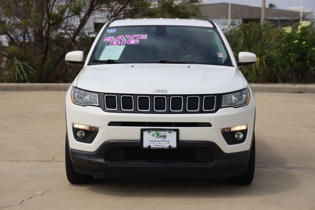 2018 Jeep Compass Latitude White at River Oaks CDJR