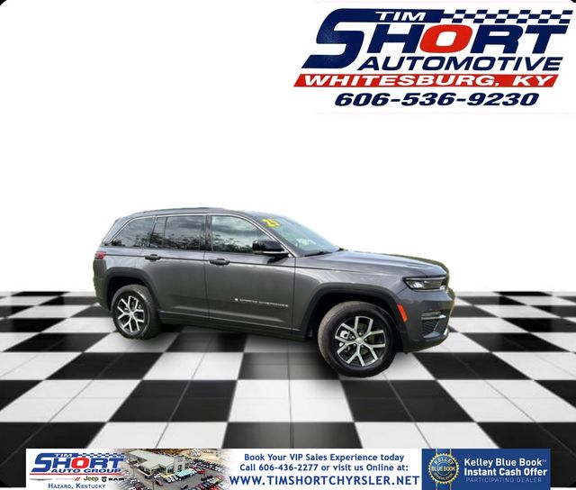 Baltic Gray Metallic Clearcoat 2025 Jeep Grand Cherokee Limited 4WD SUV / Crossover Four-Wheel Drive 8-Speed Automatic