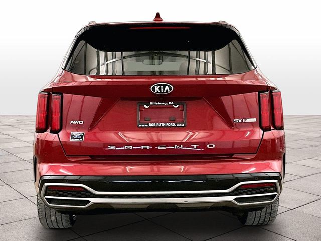 2021 Kia Sorento SX Red at Bob Ruth Ford