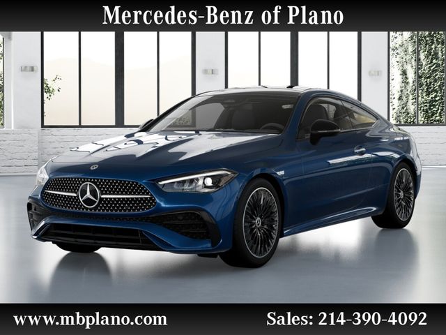 Sterling Blue Metallic 2024 Mercedes-Benz CLE Coupe All-Wheel Drive 9-Speed Automatic