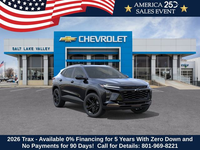Mosaic Black Metallic 2026 Chevrolet Trax SUV / Crossover Front-Wheel Drive 6-Speed Automatic