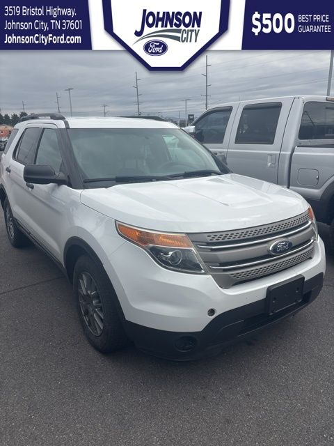 Oxford White 2014 Ford Explorer Base SUV / Crossover Front-Wheel Drive 6-Speed Automatic