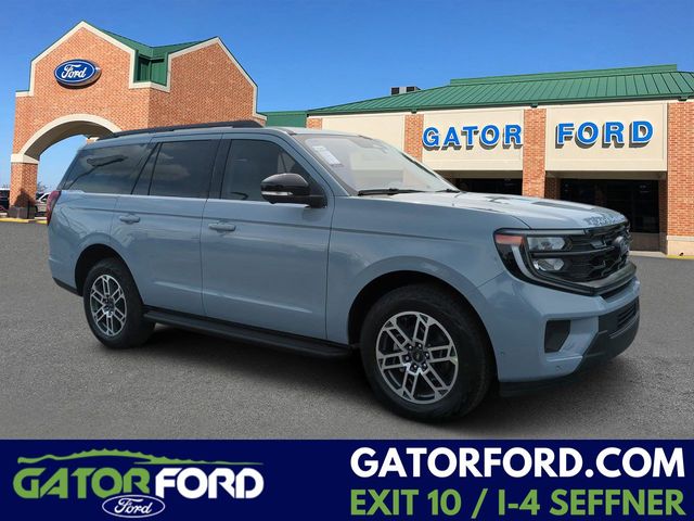 Glacier Gray Metallic TriCoat 2025 Ford Expedition Active 4WD SUV / Crossover Four-Wheel Drive Automatic