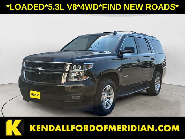 Black 2018 Chevrolet Tahoe SUV / Crossover Four-Wheel Drive 6-Speed Automatic Overdrive