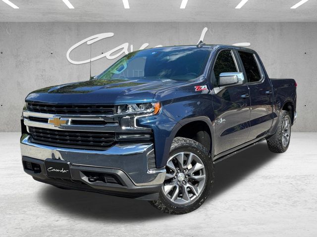Northsky Blue Metallic 2021 Chevrolet Silverado 1500 Pickup Truck Four-Wheel Drive Automatic