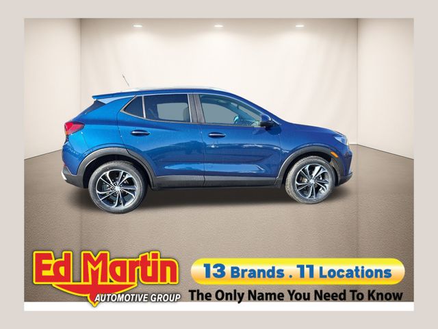 Blue (Deep Azure Metallic) 2021 Buick Encore GX Select FWD SUV / Crossover Front-Wheel Drive Continuously Variable Transmission