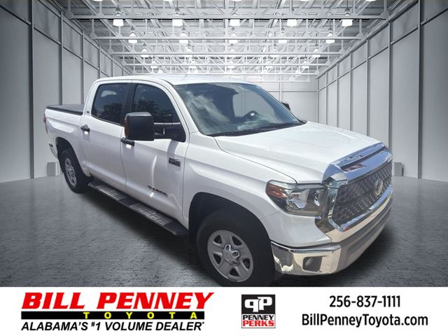 Super White 2020 Toyota Tundra Pickup Truck Four-Wheel Drive 6-Speed Automatic