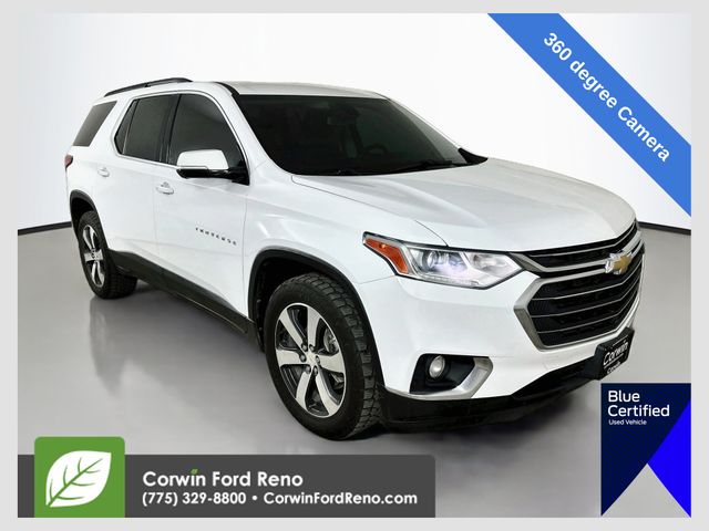 Summit White 2020 Chevrolet Traverse SUV / Crossover Front-Wheel Drive 9-Speed Automatic