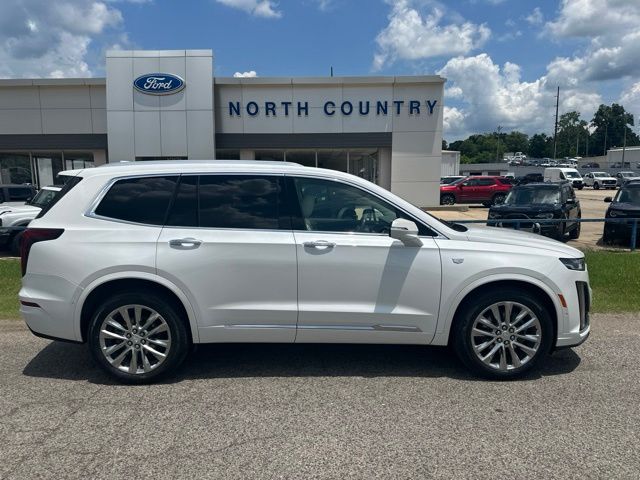 Crystal White 2021 Cadillac XT6 SUV / Crossover Four-Wheel Drive 9-Speed Automatic