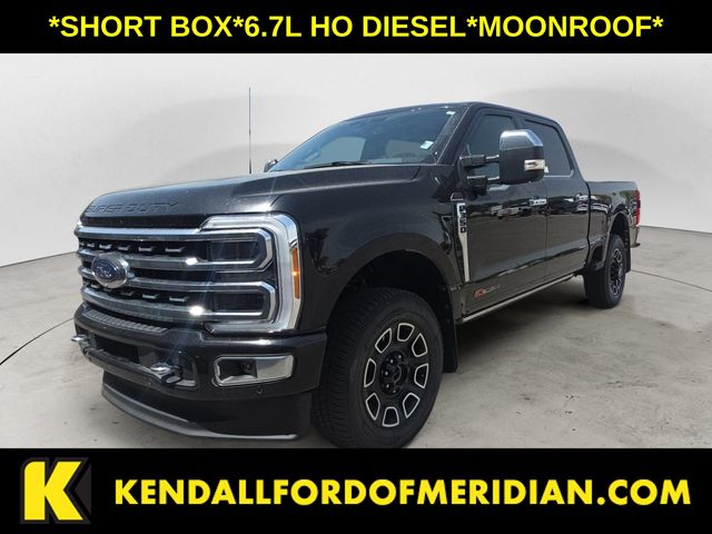Black 2023 Ford F-350 Super Duty Pickup Truck Four-Wheel Drive Automatic