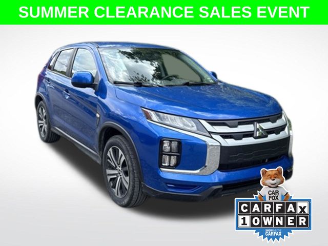 Blue 2020 Mitsubishi Outlander Sport SUV / Crossover All-Wheel Drive Continuously Variable Transmission