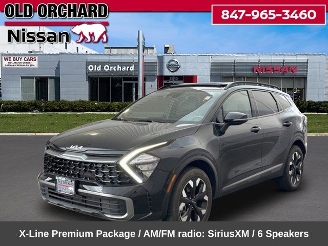 Ebony Black 2023 Kia Sportage SUV / Crossover All-Wheel Drive 8-Speed Automatic