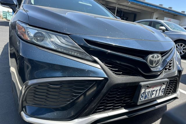 Used 2021 Galactic Aqua Mica Toyota XSE image 3