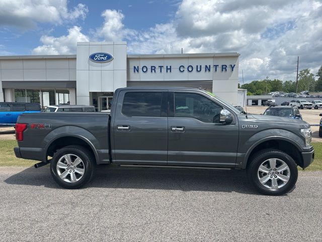 Gray (Magnetic) 2020 Ford F-150 Platinum SuperCrew 4WD Pickup Truck Four-Wheel Drive Automatic