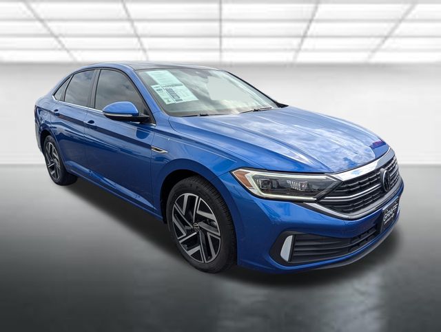 Rising Blue Metallic 2024 Volkswagen Jetta SEL FWD Sedan Front-Wheel Drive 8-Speed Automatic
