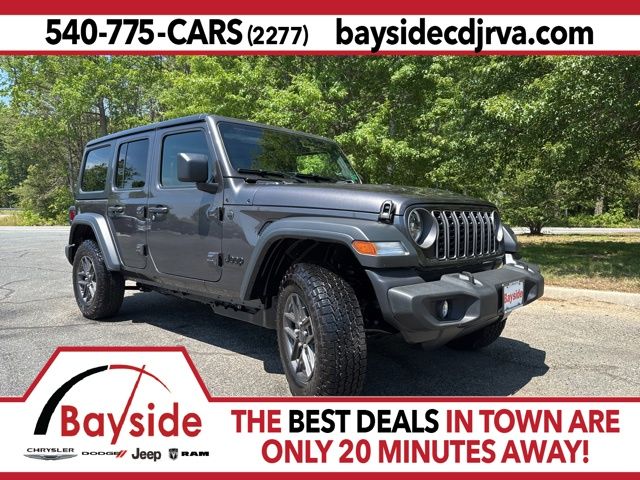 Gray (Granite Crystal Metallic Clearcoat) 2026 Jeep Wrangler SUV / Crossover Four-Wheel Drive 8-Speed Automatic