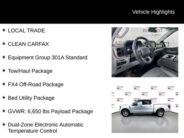 2025 Silver Metallic Ford F-150 XLT 4X4 Truck