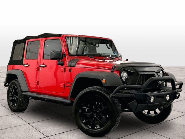 2017 Jeep Wrangler Unlimited Sport Red at Bob Ruth Ford